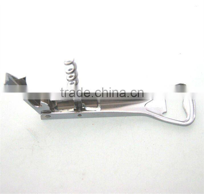 cheap bottle opener can opener wine opener metal bottle opener beer promotion cork remover(C01202)