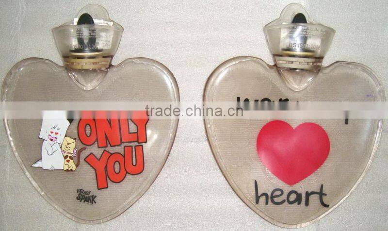 PVC Hot water bottle with inner toy