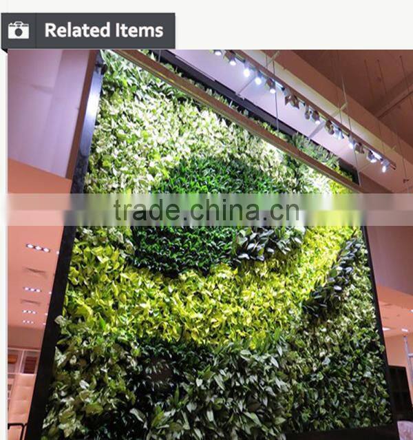 Outdoor green wall long lasting green facades artificial green wall