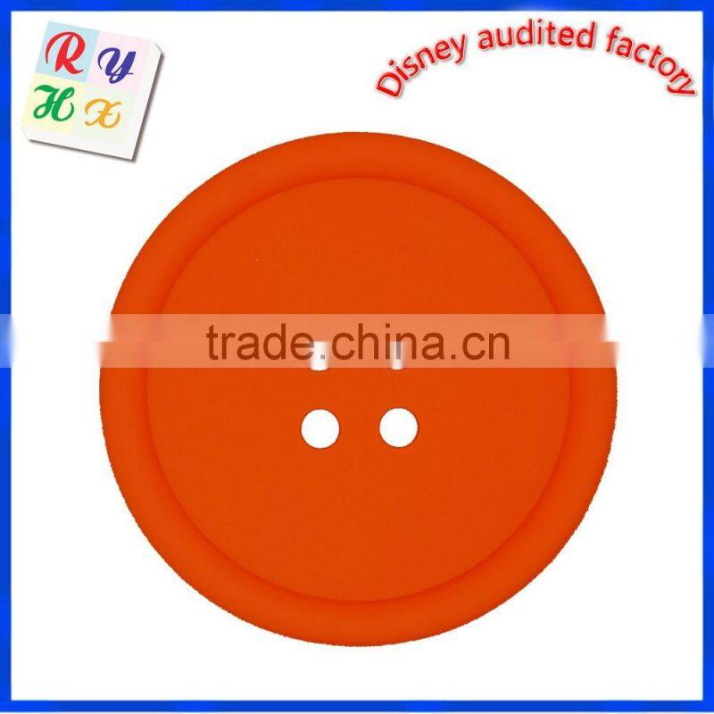 custom rectangle soft pvc coaster/rubber round cup coaster/silicone circle mat