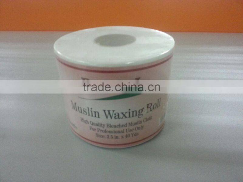 hight quanlity bleached muslin cloth 3"x 100yard per roll