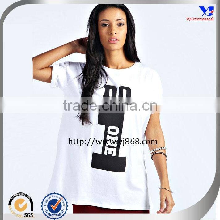 Short sleeves fahion beautiful lady sublimation t-shirt