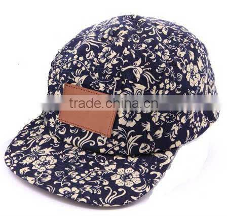 custom fashion zebra stripes flat snapback caps