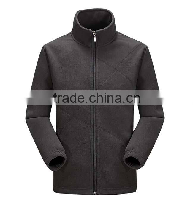 Factory OEM Warm Anti-pilling Men Double Polar fleece Jacket mens coat