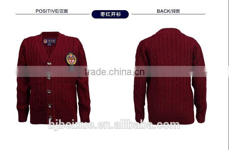 2016 High quality all grades England school uniform new patterns design school girl costume