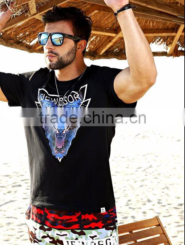 2016 best sell fashion custom mens t shirts