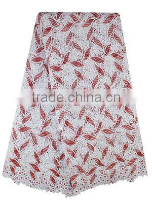 Factory Wholesale African Heavy Lace Fabric CP0035-1 African Guipure Lace Fabric For Party