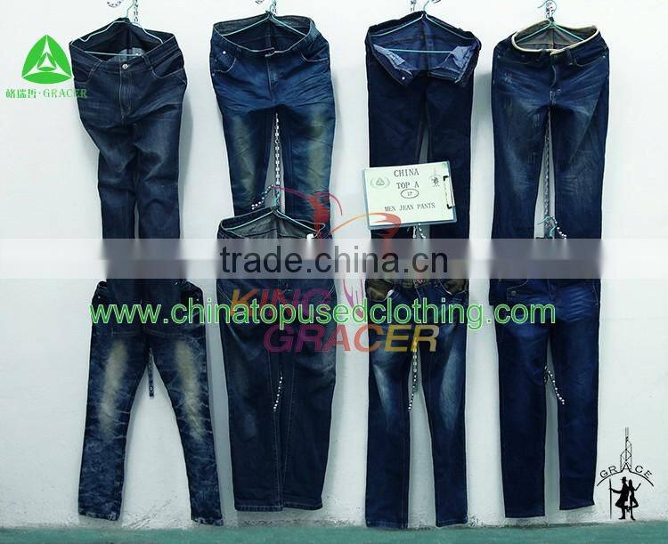 Bulk Wholesale Origin Clean Brand Mens Used Jeans For Sale