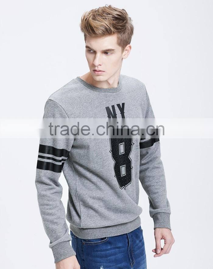 Cheap wholesale simple printed sweatshirt