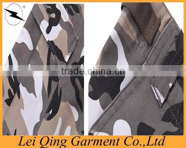Custom high quality military cargo man camouflage pants