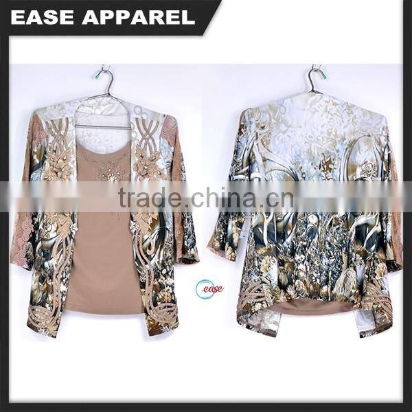 women multi colours print woven blouses