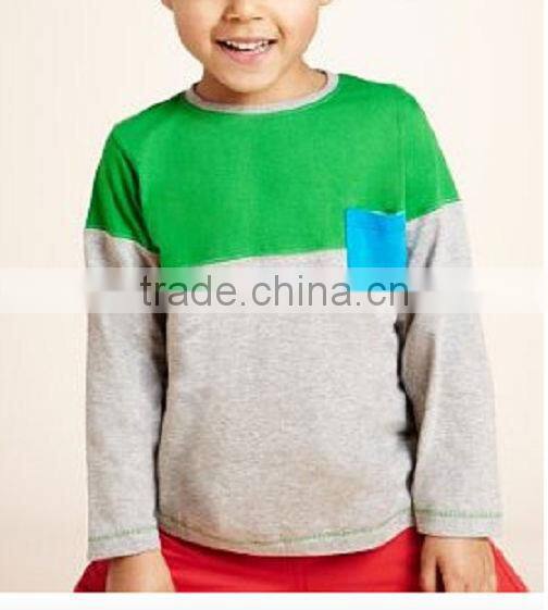 BOYS COLOUR BLOCK T SHIRT