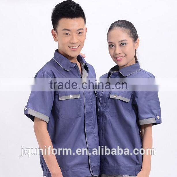 New Arival best price poly cotton coveral work workwear cheap technician uniform