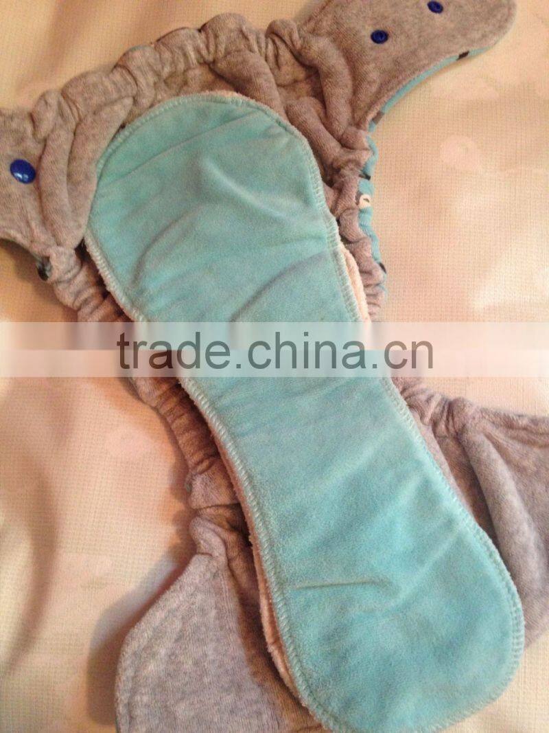 Cotton Baby Diapers with Cartoon Pattern