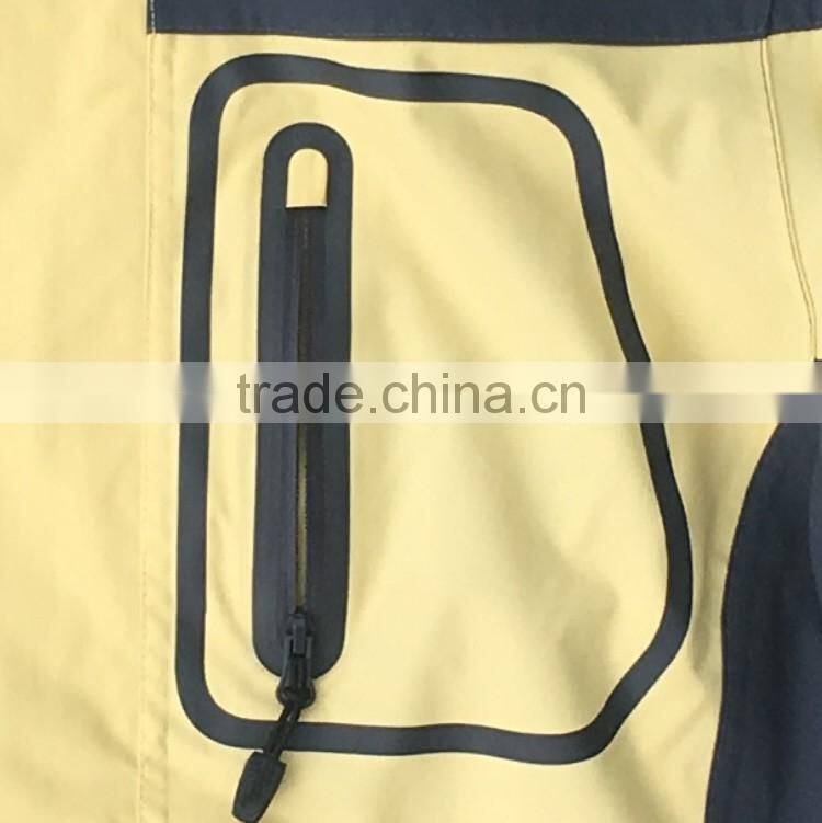 Outdoor sports waterproof women waterproof nylon ski jacket