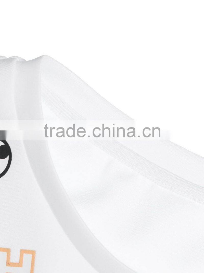 Women's Cartoon Screen Printing Cute Sleeveless O-neck 100% Cotton Loose Tank Tops