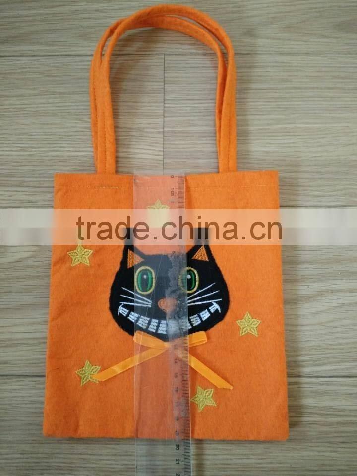 HOT Halloween Candy Pumpkin Bag Kids Handhold bag Party Trick or Treat