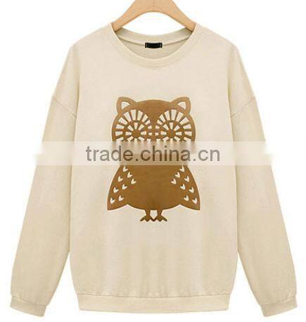 China Manufacture Wholesale Plain Hoodie Lady 2016
