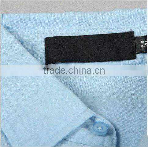 latest man's new fashion linen casual shirt