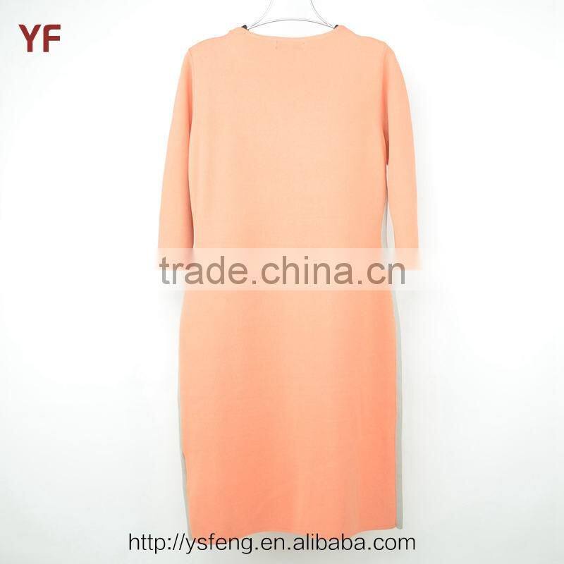 Sexy Women One Piece Latest Dress Sweater Designs