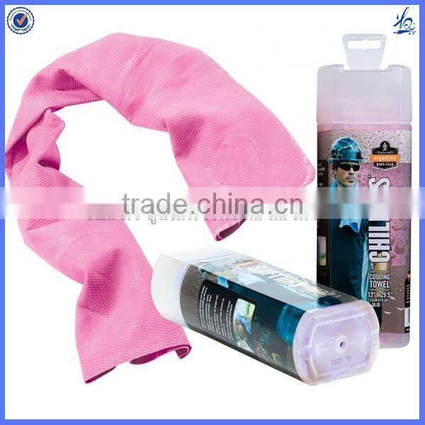 Nice color cool sports towel/water cool towel