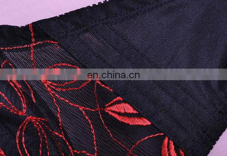 Factory Price Red Lace Embroidered Bra Panties Set, Bra T-Back Panties Set