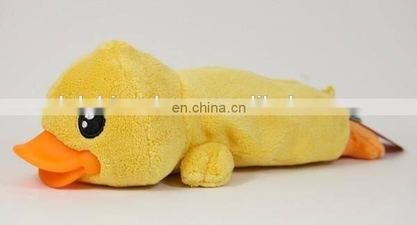 Top selling Low MOQ pencil bag with zip custom fashion cute plush panda wholesale pencil case