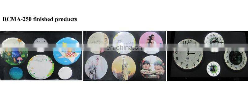 Factory price for sale plastic handed machine for button DCMA-250