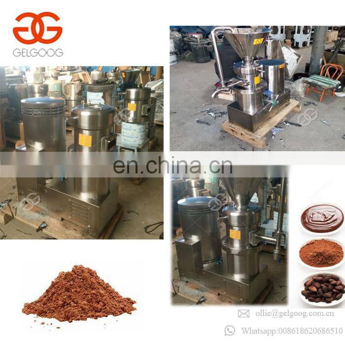 Food Standard High Efficiency Cocoa Butter Grinder Processing Line Cocoa Paste Grinding Machine