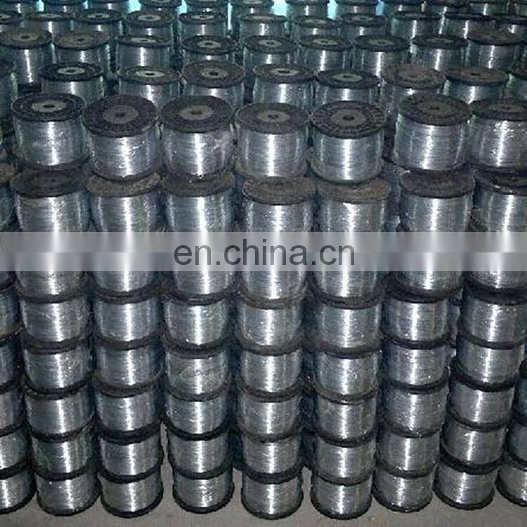 Customized electro galvanized 0.13-5mm cleaning ball wire