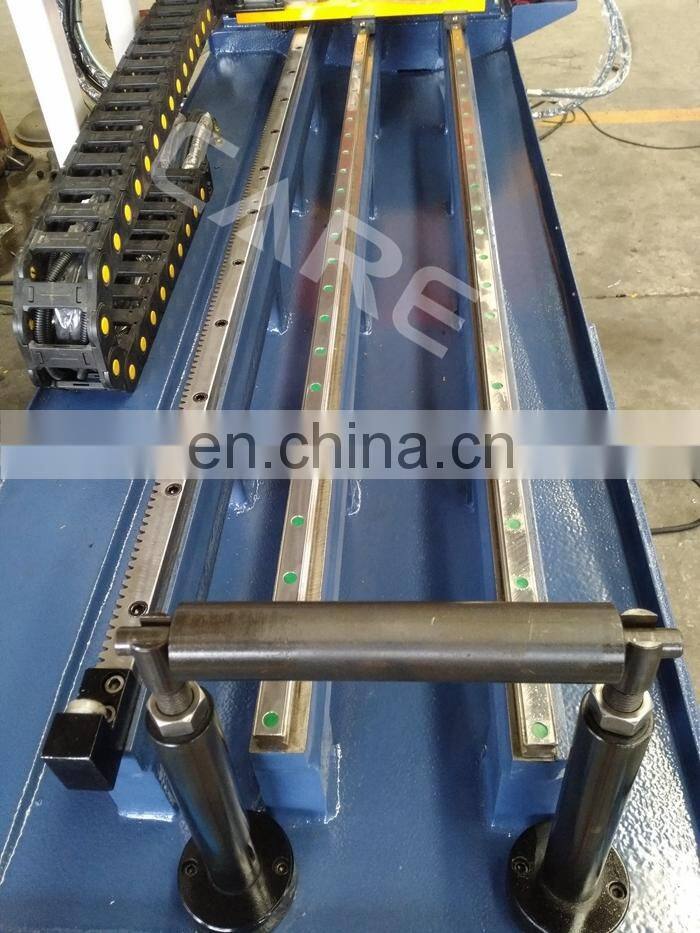 Automatic servo feeding brass pipe cutting machine, brass tube circular sawing machine, brass pipe saw machine