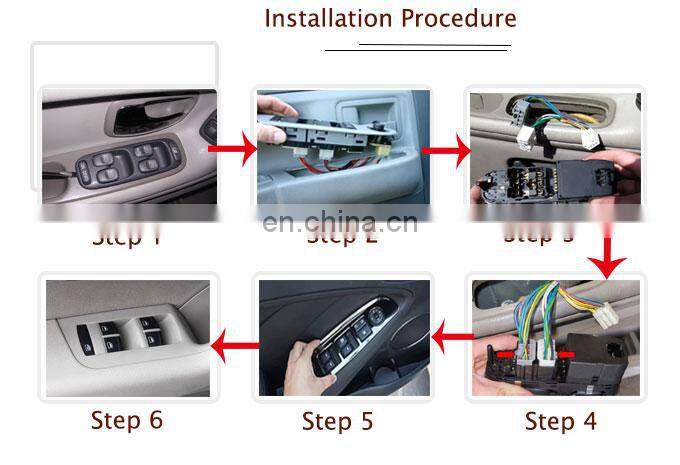 25401-4M501 Electric Power Window Master Switch Left Drive For Nissan N16 SR20