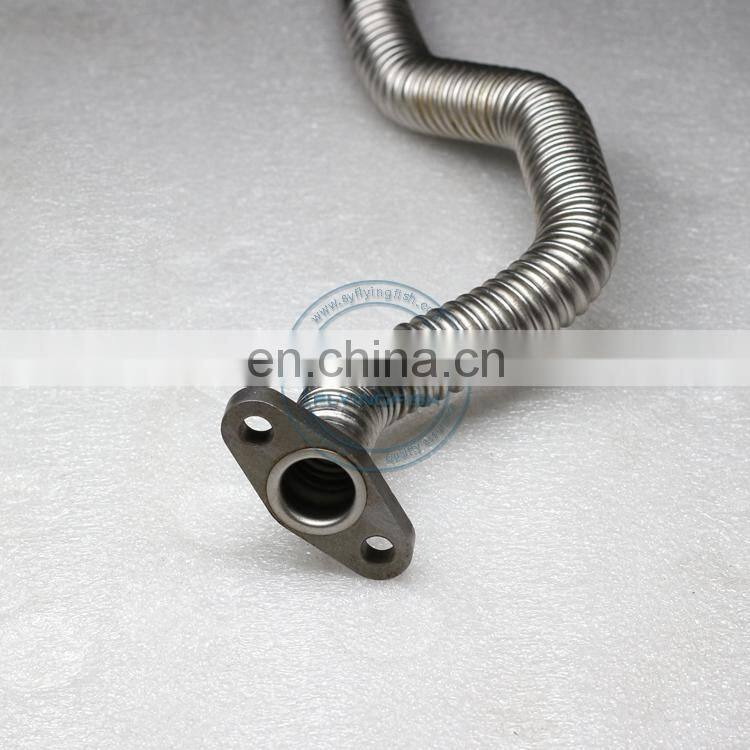 High Quality Turbocharger Oil Return Pipe 4931950 4938498 6751-51-8130 For QSB4.5 4D107 Engine