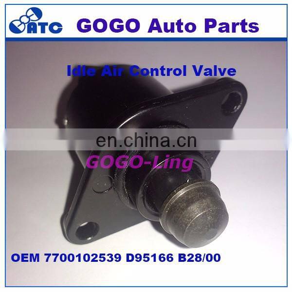 Idle Air Control Valve for OPEL/RENAULT OPEL/RENAULT OEM 7700102539, 8200299241, 8200692605 D95166 B28/00