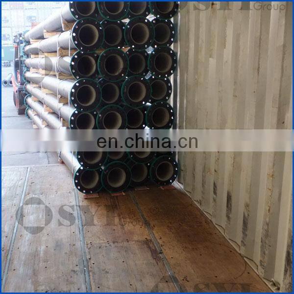 water pressure test ductile iron pipe