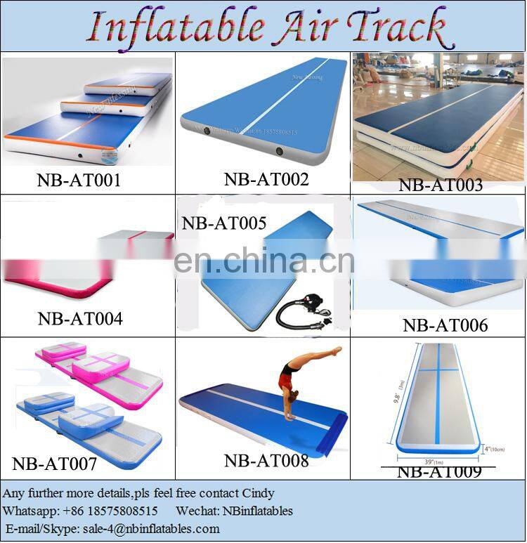 New antique air sealed type gym mat/outdoor inflatable air tumble track