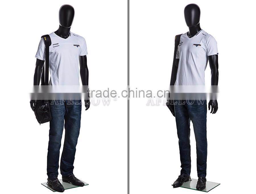 plastic mannequin abstract black men mannequin male dummy manikin SM1BKEG