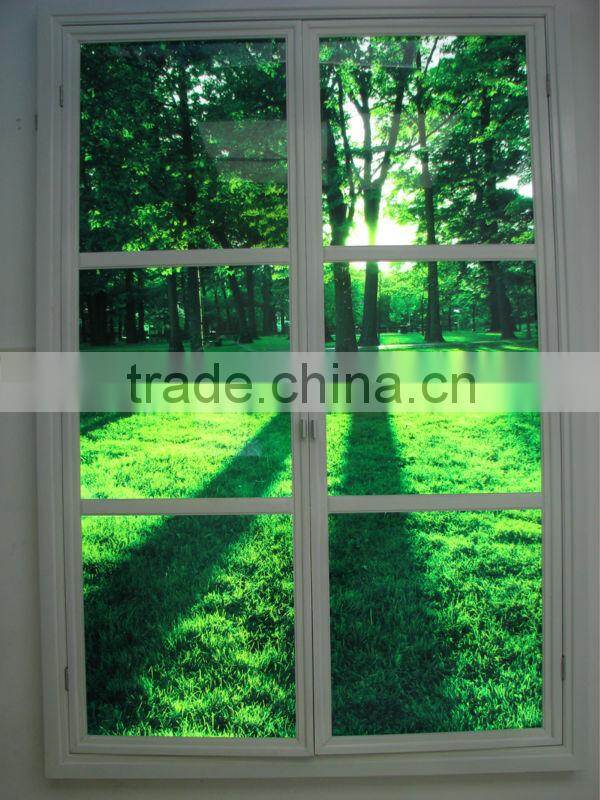Illuminating virtual window LED wall panel