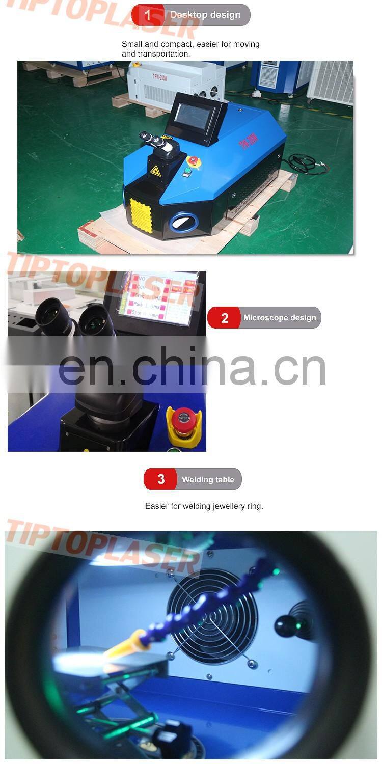 Cheap 200W Table Top Dental YAG Industry Laser Welding Machine for Gold Silver Metal Jewelry for Goldsmith