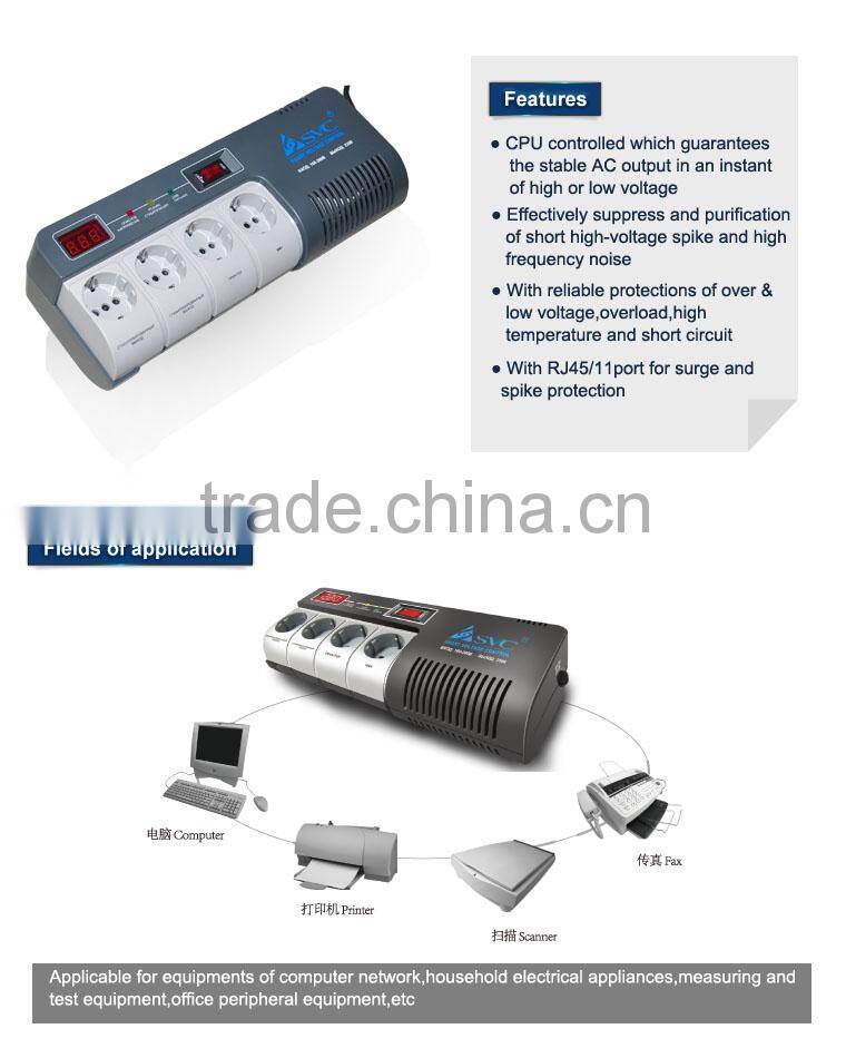 Alibaba China Suppliers Ac Power Three Phase Automatic Voltage Regulator 220V