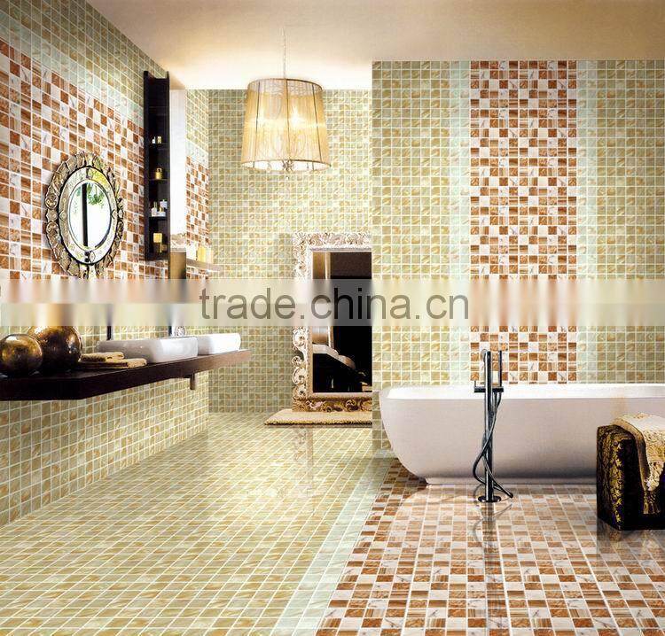 brown chinese tile for floor/cystal stone floor/interior decoration floor/wall tiles