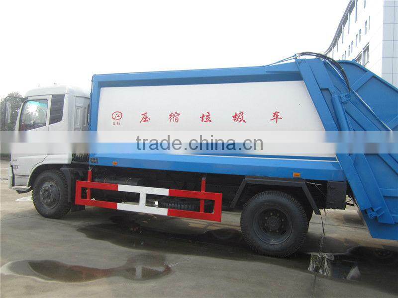 12cbm dongfeng trash compactor truck