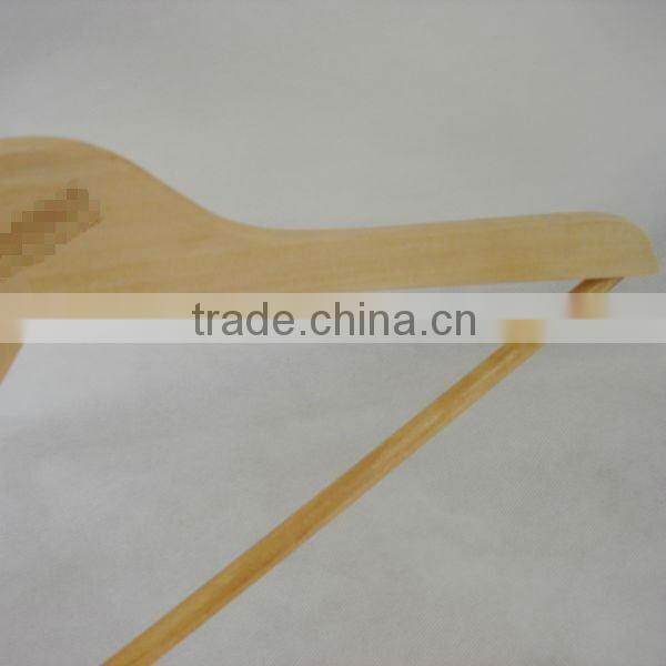 WL-158 hotel use wood hanger safe clothes hanger