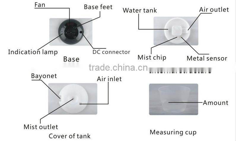 Ultrasonic aroma diffuser / wholesale aromatherapy diffuser