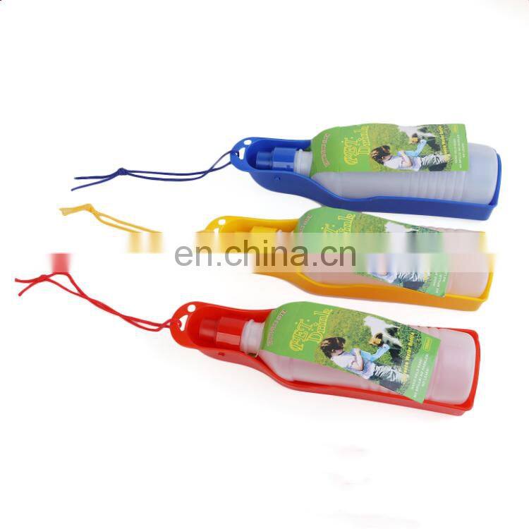 Wholesale Foldable 500ml Dog Water Travel Bottle
