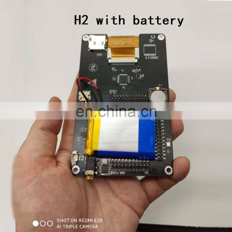 PortaPack H2 3.2" Touch Screen 0.5PPM TCXO Clock Expansion Board For HackRF One SDR Transceiver