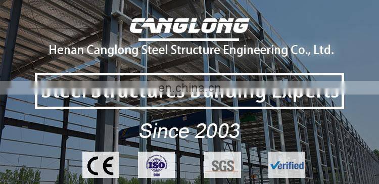 Low cost steel structures cow farm building