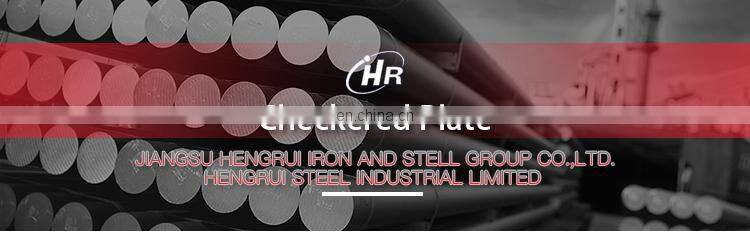 Q235 Black Steel Checkered Tread Steel Plate for Slip Resistance Usage
