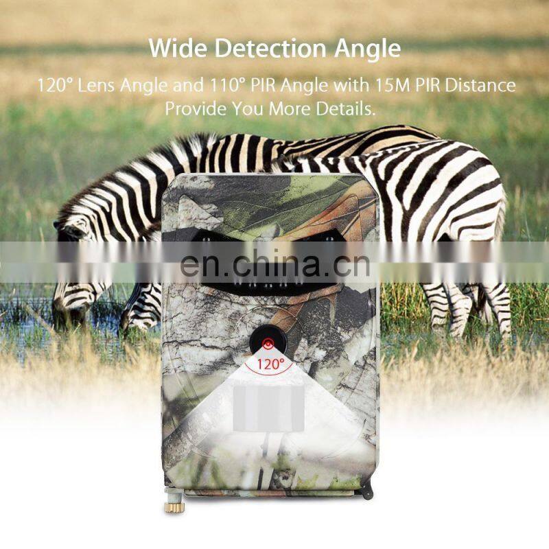 Mini cheap PR100 12MP 1080P full HD scout guard infrared thermal camera for hunting