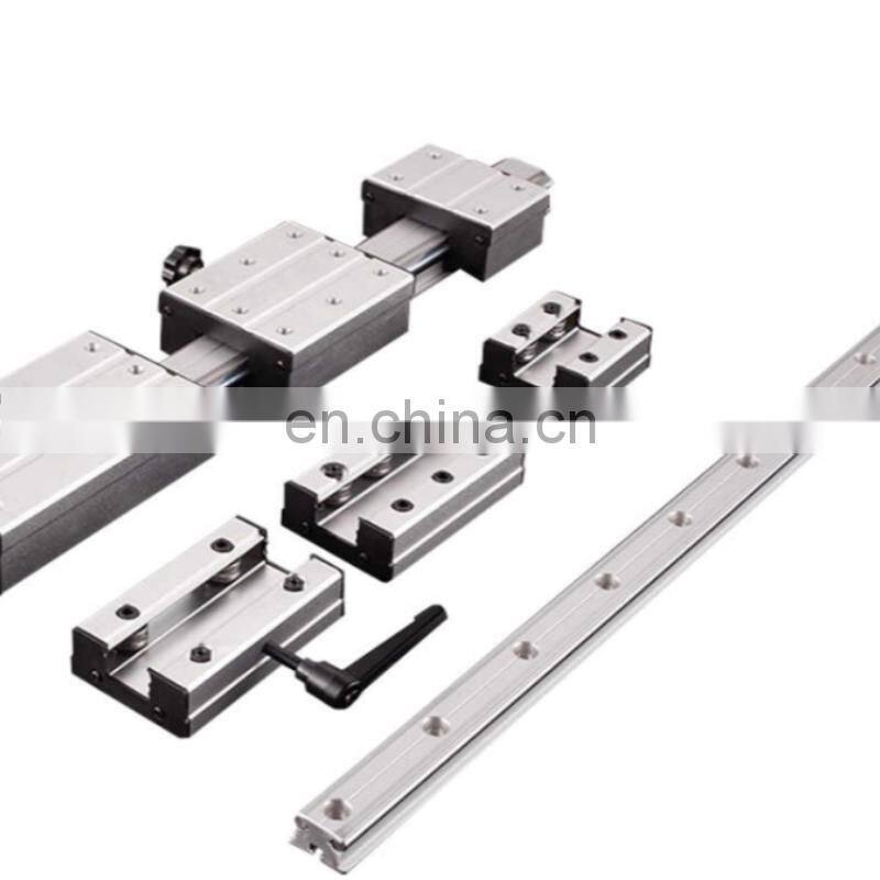Double axis long life LGD6 LGD8 LGD12 LGD16 linear guide roller slider bearing 18mm linear bearing